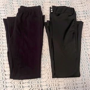 Girls Black Flares Bundle